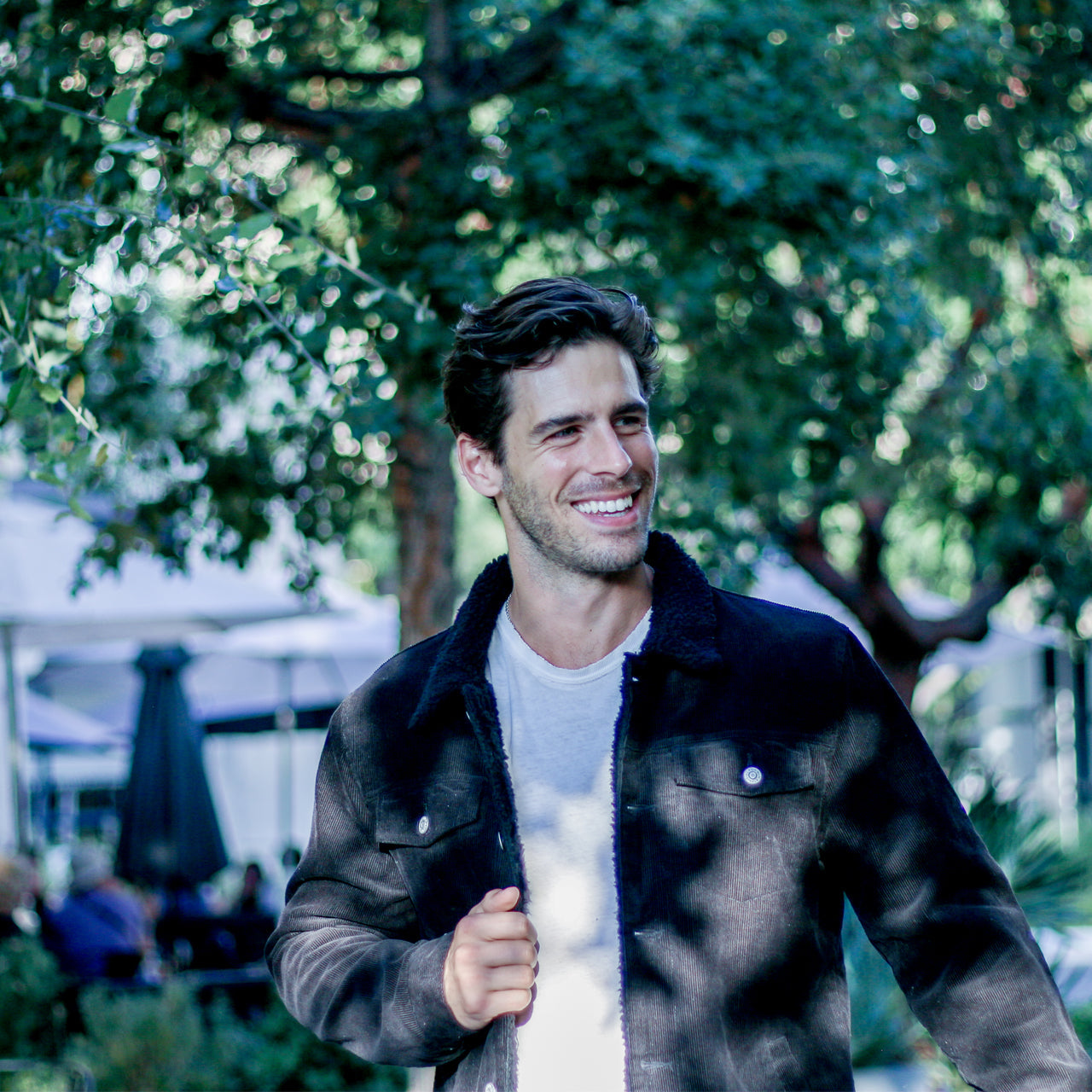 Kolton Corduroy Aviator Jacket