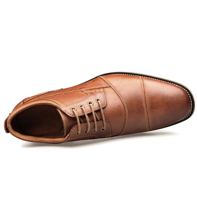 YIGER Handmade genuine leather shoes